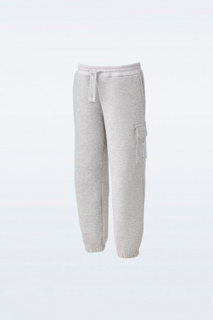 Grey Mackage Archer Double-Face Jersey Kids' Sweatpants | JWFP62710