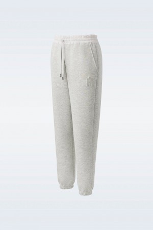 Grey Mackage Nev Double-Face Jersey Women's Sweatpants | UDQK68251