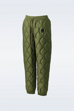 Olive Mackage Alison-Qt Heritage Quilted Technical Women's Pants | TVHX91860