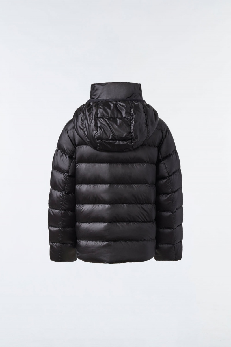 Black Mackage Billy Recycled Ripstop Kids' Down Jackets | XKBL74602