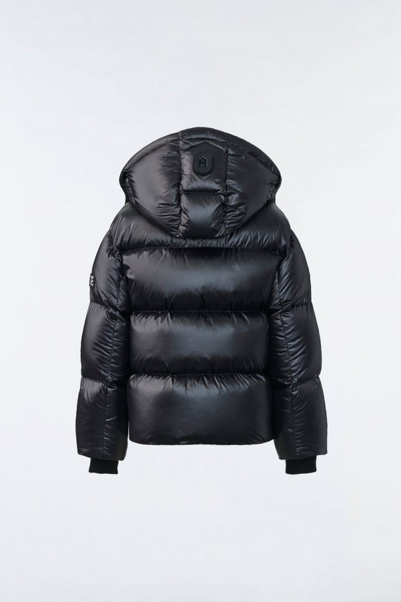 Black Mackage Jesse Lustrous Light Kids' Down Jackets | NZTI63715