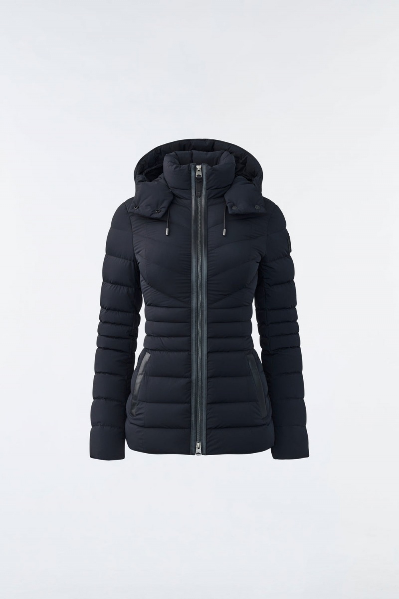 Black Mackage Patsy Agile 360 Hood Women's Down Jackets | ZJUV80754