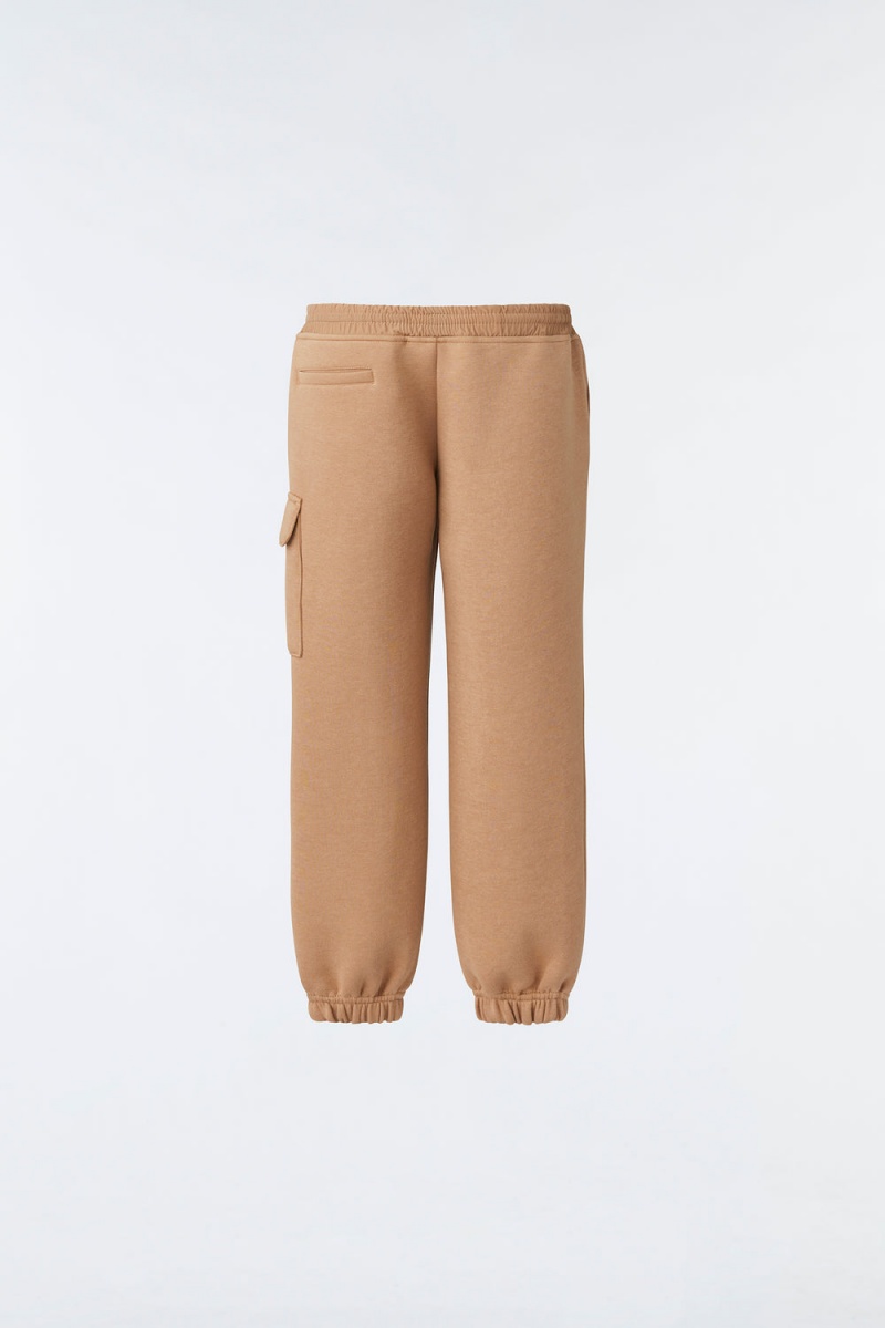 Brown Mackage Archer Double-Face Jersey Kids' Sweatpants | TUOM83475