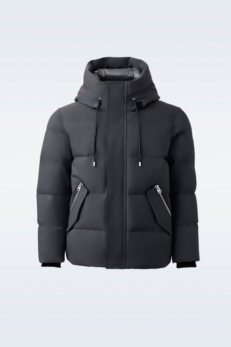 Grey Mackage Graydon 2-In-1 Lustrous Light Men's Down Jackets | NLGQ89756