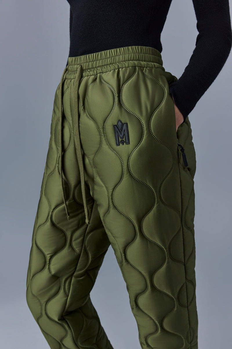 Olive Mackage Alison-Qt Heritage Quilted Technical Women's Pants | TVHX91860